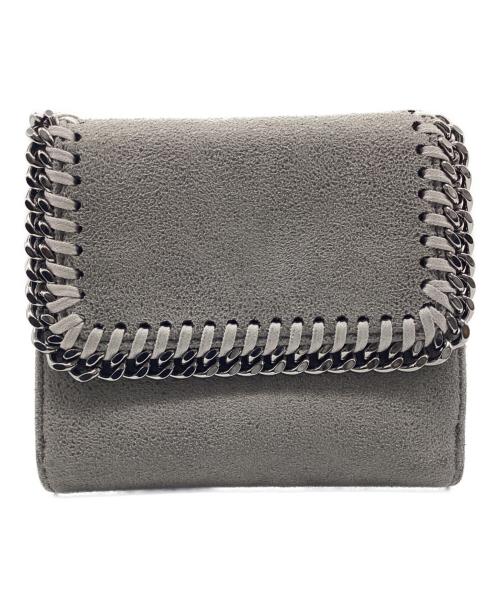 STELLA McCARTNEY（ステラマッカートニー）STELLA McCARTNEY (ステラマッカートニー) 3つ折り財布 グレーの古着・服飾アイテム