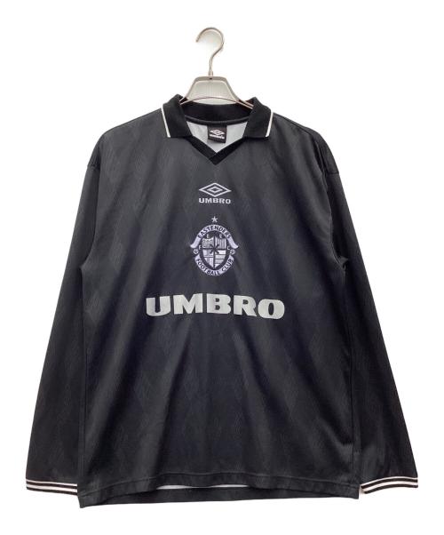 UMBRO（アンブロ）UMBRO (アンブロ) Lui's (ルイス) ゲームシャツ ブラック サイズ:SIZE Lの古着・服飾アイテム