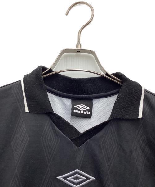 UMBRO（アンブロ）UMBRO (アンブロ) Lui's (ルイス) ゲームシャツ ブラック サイズ:SIZE Lの古着・服飾アイテム