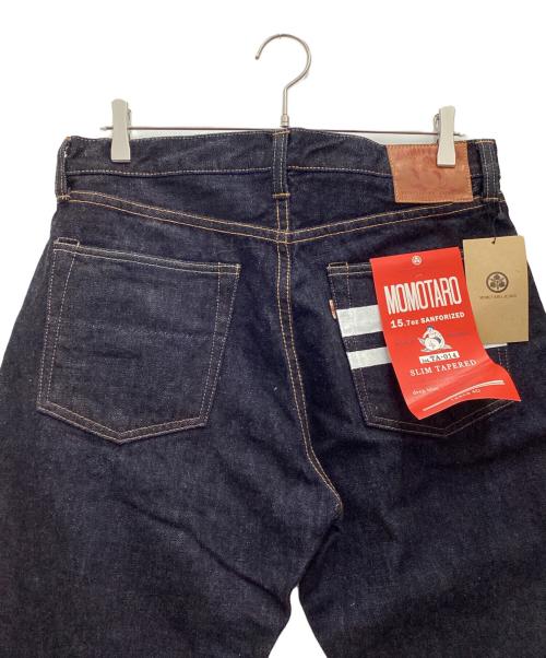 MOMOTARO JEANS（桃太郎ジーンズ）MOMOTARO JEANS (桃太郎ジーンズ) デニムパンツ TASCA4D インディゴ サイズ:SIZE 34 未使用品の古着・服飾アイテム