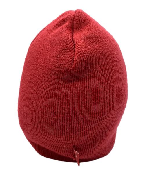 SUPREME（シュプリーム）Supreme (シュプリーム) ニット帽 レッドの古着・服飾アイテム