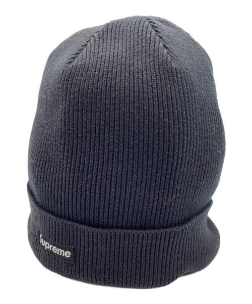 SUPREME（シュプリーム）Supreme (シュプリーム) ニット帽 ブラックの古着・服飾アイテム
