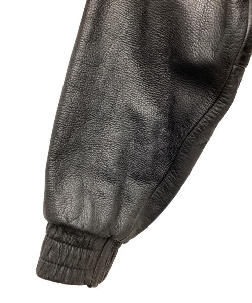 KADOYA new concepter（カドヤ ニューコンセプター）KADOYA NEW CONCEPTER (カドヤ ニューコンセプター) レザージャケット ブラック サイズ:SIZE Mの古着・服飾アイテム