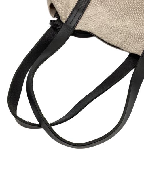 CHACOLI（チャコリ）CHACOLI (チャコリ) HYKE (ハイク) トートバッグ アイボリー×ブラックの古着・服飾アイテム