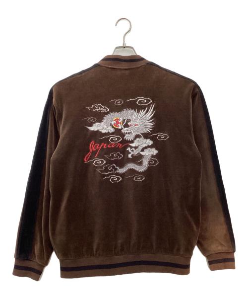 BULLET NOISE（バレットノイズ）BULLET NOISE (バレットノイズ) スカジャン ブラウン サイズ:SIZE Lの古着・服飾アイテム