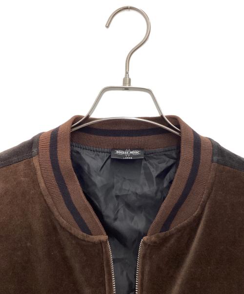 BULLET NOISE（バレットノイズ）BULLET NOISE (バレットノイズ) スカジャン ブラウン サイズ:SIZE Lの古着・服飾アイテム