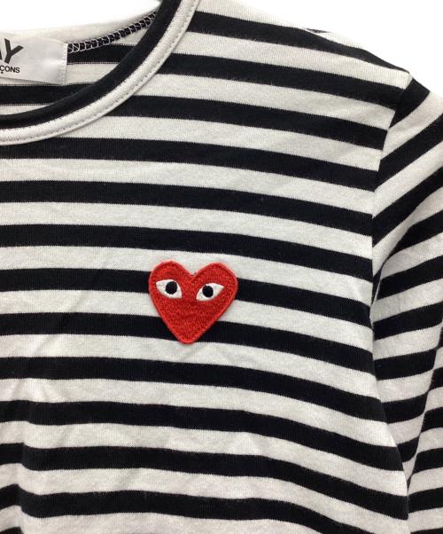 PLAY COMME des GARCONS（プレイコムデギャルソン）PLAY COMME des GARCONS (プレイコムデギャルソン) 長袖Tシャツ ホワイト サイズ:SIZE Mの古着・服飾アイテム