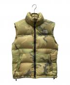 THE NORTH FACEザ ノース フェイス）の古着「ヌプシダウンベスト」｜カーキ