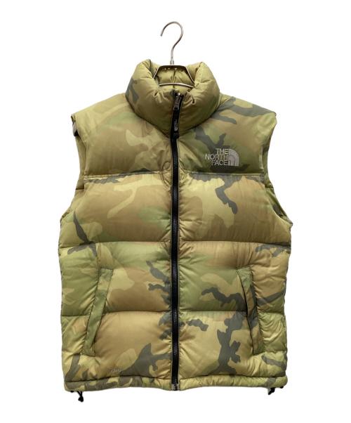 THE NORTH FACE（ザ ノース フェイス）THE NORTH FACE (ザ ノース フェイス) ヌプシダウンベスト カーキ サイズ:SIZE Sの古着・服飾アイテム