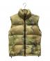 THE NORTH FACE（ザ ノース フェイス）の古着「ヌプシダウンベスト」｜カーキ