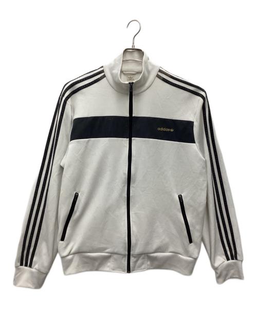 adidas（アディダス）adidas (アディダス) トラックジャケット ホワイト サイズ:SIZE XLの古着・服飾アイテム