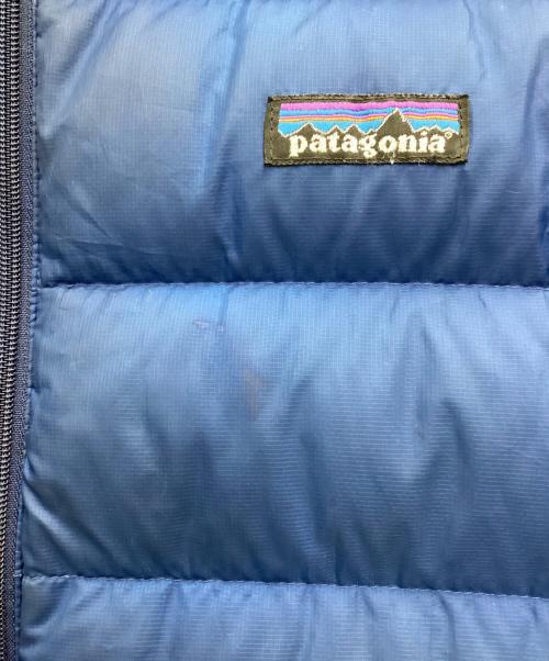 Patagonia（パタゴニア）Patagonia (パタゴニア) ハイロフトダウンセーター ダウンジャケット ブルー サイズ:SIZE Sの古着・服飾アイテム
