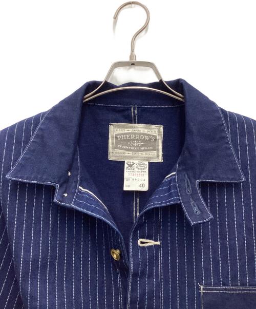 Pherrow's（フェローズ）PHERROW'S (フェローズ) カバーオール ネイビー サイズ:SIZE 40の古着・服飾アイテム