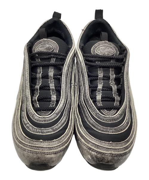 NIKE（ナイキ）NIKE (ナイキ) COMME des GARCONS HOMME PLUS (コムデギャルソンオムプリュス) スニーカー AIRMAX97 グレー×ブラック サイズ:SIZE 27.5cmの古着・服飾アイテム