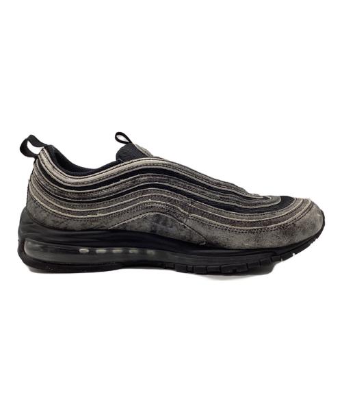 NIKE（ナイキ）NIKE (ナイキ) COMME des GARCONS HOMME PLUS (コムデギャルソンオムプリュス) スニーカー AIRMAX97 グレー×ブラック サイズ:SIZE 27.5cmの古着・服飾アイテム