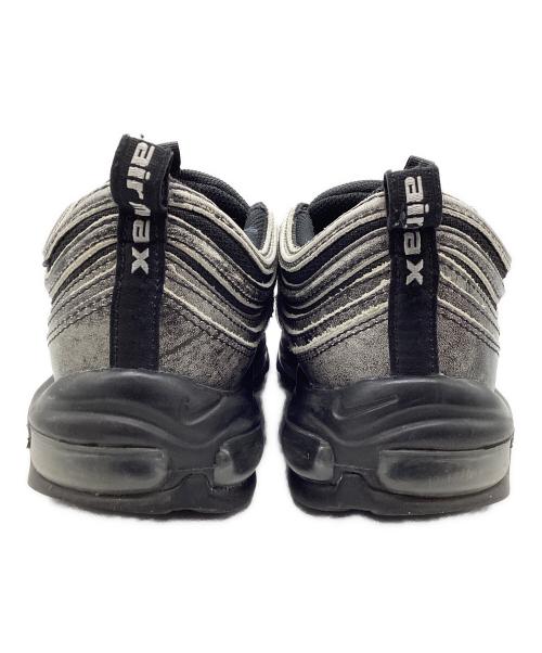 NIKE（ナイキ）NIKE (ナイキ) COMME des GARCONS HOMME PLUS (コムデギャルソンオムプリュス) スニーカー AIRMAX97 グレー×ブラック サイズ:SIZE 27.5cmの古着・服飾アイテム