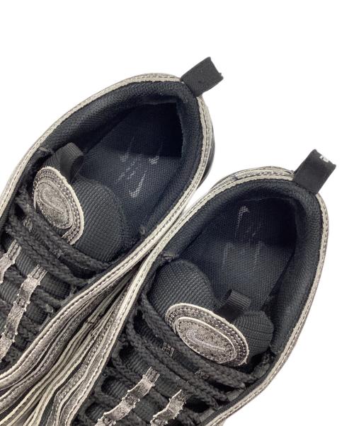 NIKE（ナイキ）NIKE (ナイキ) COMME des GARCONS HOMME PLUS (コムデギャルソンオムプリュス) スニーカー AIRMAX97 グレー×ブラック サイズ:SIZE 27.5cmの古着・服飾アイテム