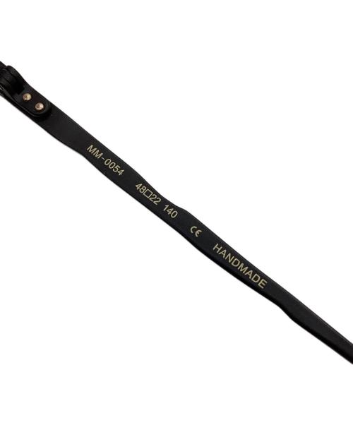 MASAHIRO MARUYAMA（マサヒロマルヤマ）MASAHIRO MARUYAMA (マサヒロマルヤマ) アイウェア ブラックの古着・服飾アイテム