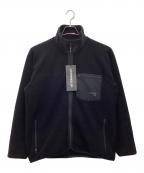 LOOPWHEELERループウィラー）の古着「ウール吊りパイルシープフリース 25AWジャケット」｜ブラック