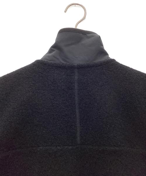 LOOPWHEELER（ループウィラー）LOOPWHEELER (ループウィラー) ウール吊りパイルシープフリース 25AWジャケット ブラック サイズ:SIZE Lの古着・服飾アイテム