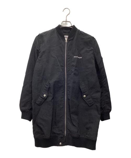 MM6 Maison Margiela（エムエムシックスメゾンマルジェラ）MM6 Maison Margiela (エムエムシックスメゾンマルジェラ) ボンバージャケット ブラック サイズ:SIZE 40の古着・服飾アイテム