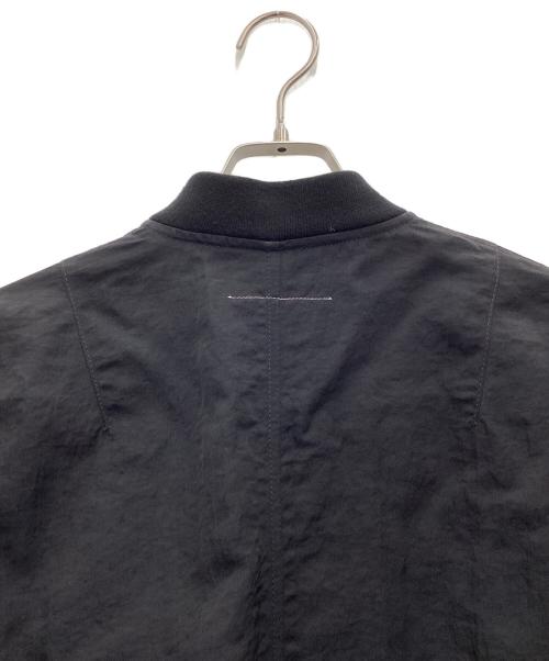 MM6 Maison Margiela（エムエムシックスメゾンマルジェラ）MM6 Maison Margiela (エムエムシックスメゾンマルジェラ) ボンバージャケット ブラック サイズ:SIZE 40の古着・服飾アイテム