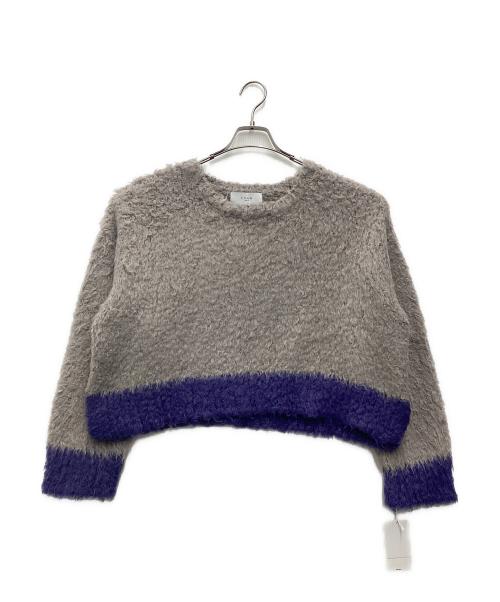 CYAN TOKYO（シアン トーキョー）CYAN TOKYO (シアン トーキョー) 薄手ニット ライトグレー サイズ:SIZE Freeの古着・服飾アイテム
