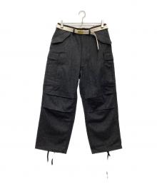 MASTER&CO.（マスターアンドコー）の古着「ウールカーゴパンツ」｜グレー