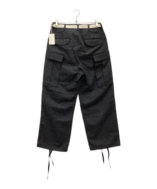 MASTER&CO.（マスターアンドコー）MASTER&CO. (マスターアンドコー) ウールカーゴパンツ グレー サイズ:SIZE Sの古着・服飾アイテム