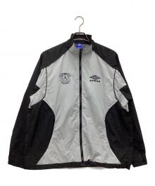 ATMOS×UMBRO（アトモス×アンブロ）の古着「トラックジャケット」｜グレー×ブラック