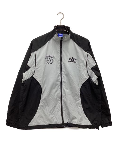 ATMOS（アトモス）atmos (アトモス) UMBRO (アンブロ) トラックジャケット グレー×ブラック サイズ:SIZE Lの古着・服飾アイテム