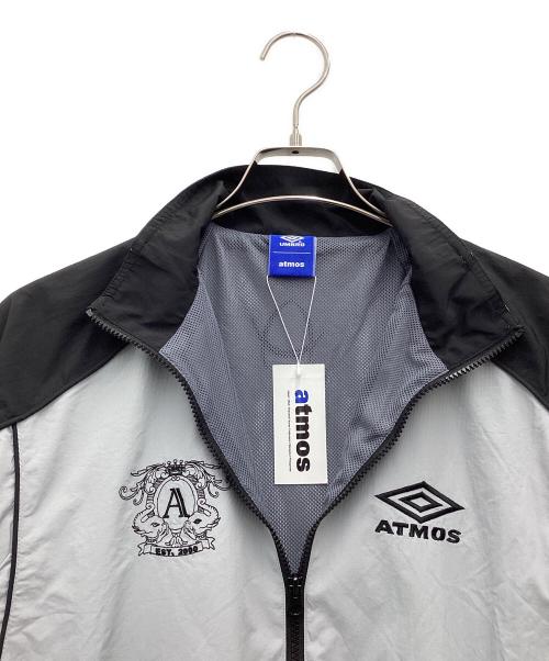 ATMOS（アトモス）atmos (アトモス) UMBRO (アンブロ) トラックジャケット グレー×ブラック サイズ:SIZE Lの古着・服飾アイテム