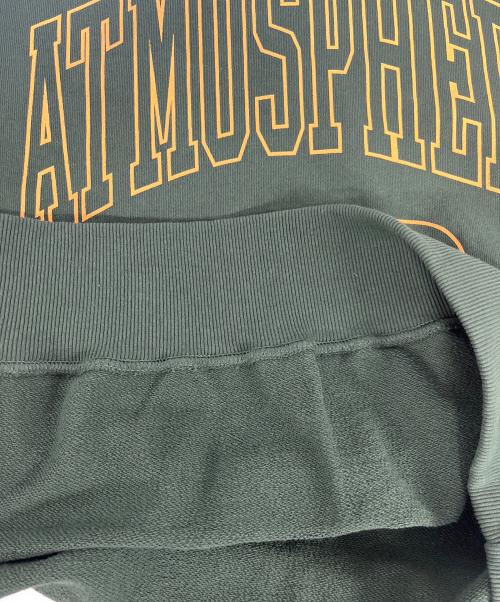ATMOS（アトモス）ATMOS (アトモス) スウェット グリーン サイズ:Lの古着・服飾アイテム
