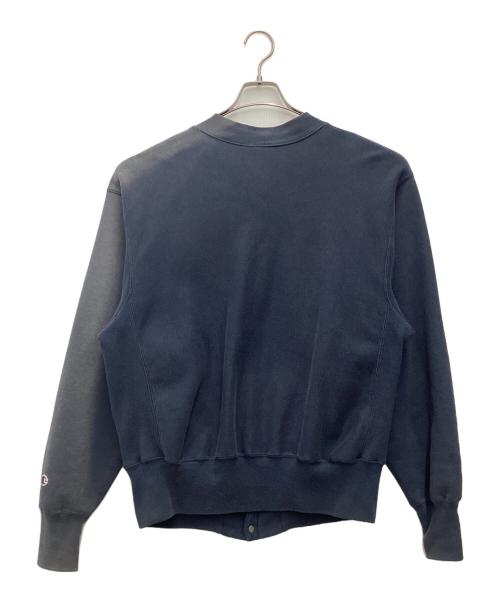 Champion（チャンピオン）Champion (チャンピオン) スナップカーディガン  90's リバースウィーブ ネイビー サイズ:SIZE Mの古着・服飾アイテム