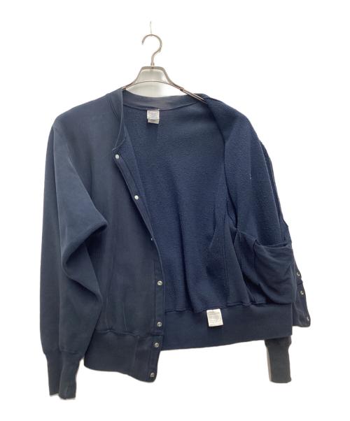Champion（チャンピオン）Champion (チャンピオン) スナップカーディガン  90's リバースウィーブ ネイビー サイズ:SIZE Mの古着・服飾アイテム