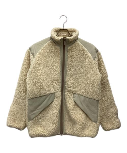 WOOLRICH（ウールリッチ）WOOLRICH (ウールリッチ) パイルフリースジャケット ホワイト サイズ:SIZE Sの古着・服飾アイテム