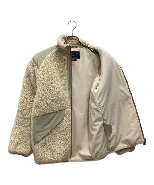 WOOLRICH（ウールリッチ）WOOLRICH (ウールリッチ) パイルフリースジャケット ホワイト サイズ:SIZE Sの古着・服飾アイテム