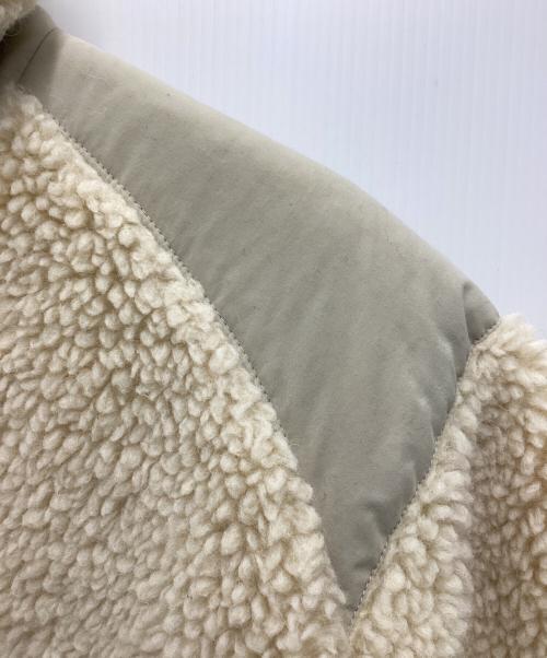 WOOLRICH（ウールリッチ）WOOLRICH (ウールリッチ) パイルフリースジャケット ホワイト サイズ:SIZE Sの古着・服飾アイテム