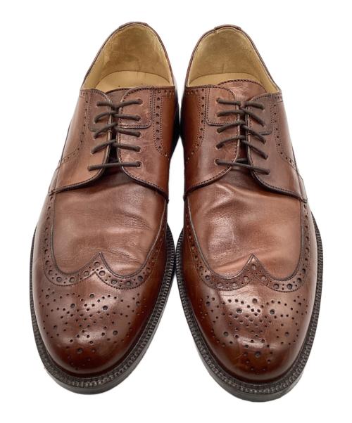 JOHNSTON&MURPHY（ジョンストン＆マーフィー）JOHNSTON&MURPHY (ジョンストン＆マーフィー) ビジネスシューズ ブラウン サイズ:SIZE 26cmの古着・服飾アイテム