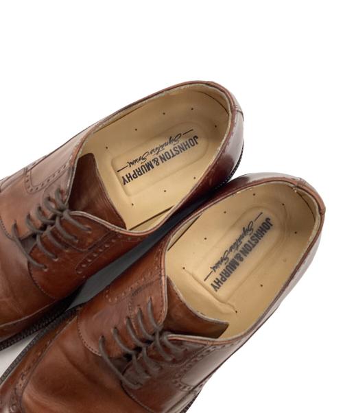 JOHNSTON&MURPHY（ジョンストン＆マーフィー）JOHNSTON&MURPHY (ジョンストン＆マーフィー) ビジネスシューズ ブラウン サイズ:SIZE 26cmの古着・服飾アイテム