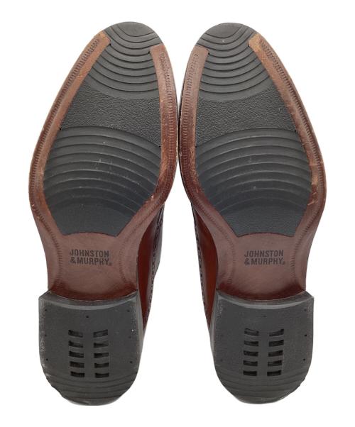 JOHNSTON&MURPHY（ジョンストン＆マーフィー）JOHNSTON&MURPHY (ジョンストン＆マーフィー) ビジネスシューズ ブラウン サイズ:SIZE 26cmの古着・服飾アイテム