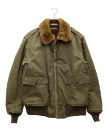freewheelers（フリーホイーラーズ）の古着「B-10フライトジャケット 1940s CIVILIAN MILITARY STYLE CLOTHING UNION SPECIAL OVERALLS 2024FW」｜オリーブ