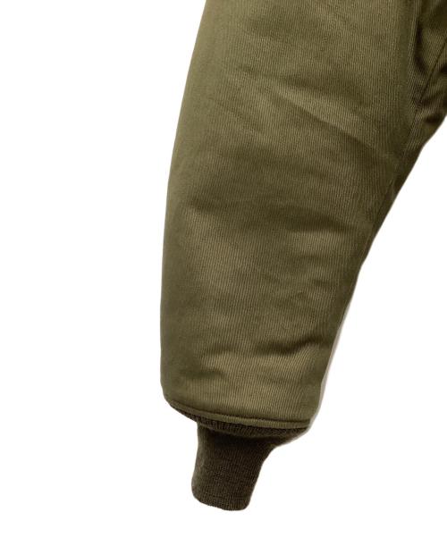 freewheelers（フリーホイーラーズ）FREEWHEELERS B-10フライトジャケット 1940s CIVILIAN MILITARY STYLE CLOTHING UNION SPECIAL OVERALLS 2024FW オリーブ サイズ:SIZE 42の古着・服飾アイテム