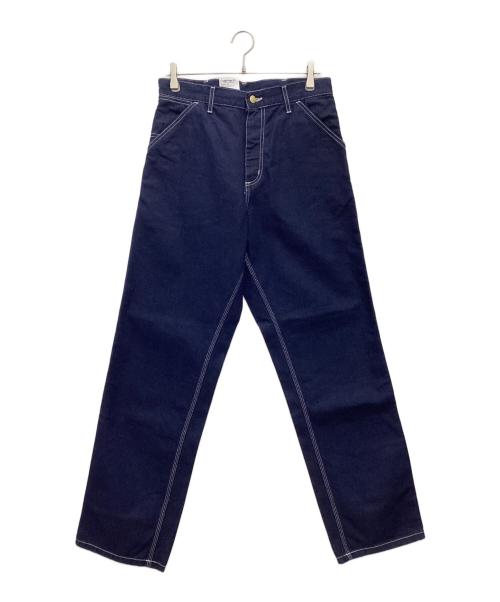 CarHartt（カーハート）CarHartt (カーハート) WIP SIMPLE PANT インディゴ サイズ:SIZE 76cm (W30)の古着・服飾アイテム