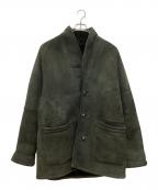 Vallemossoヴァッレモッソ）の古着「ムートンジャケット 推定90~00」｜ブラック