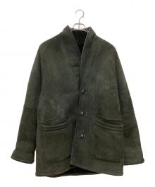 Vallemosso（ヴァッレモッソ）の古着「ムートンジャケット 推定90~00」｜ブラック