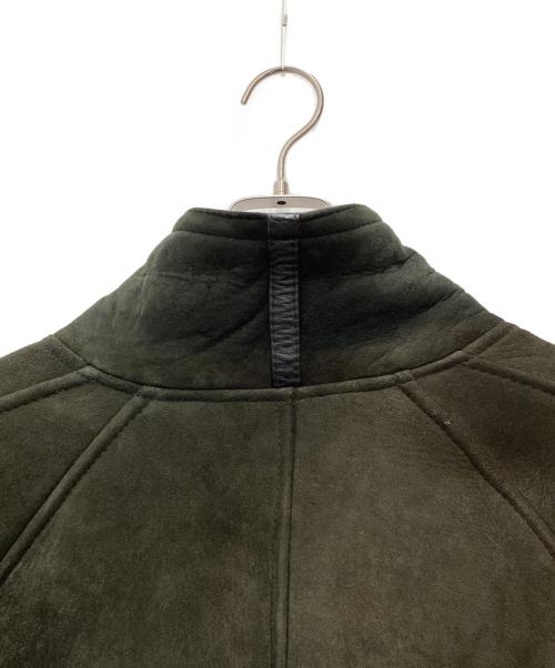 Vallemosso（ヴァッレモッソ）Vallemosso (ヴァッレモッソ) ムートンジャケット 推定90~00 ブラック サイズ:SIZE Lの古着・服飾アイテム