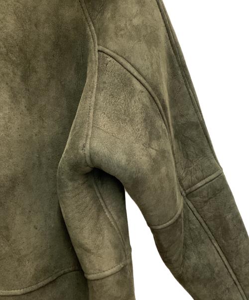 Vallemosso（ヴァッレモッソ）Vallemosso (ヴァッレモッソ) ムートンジャケット 推定90~00 ブラック サイズ:SIZE Lの古着・服飾アイテム