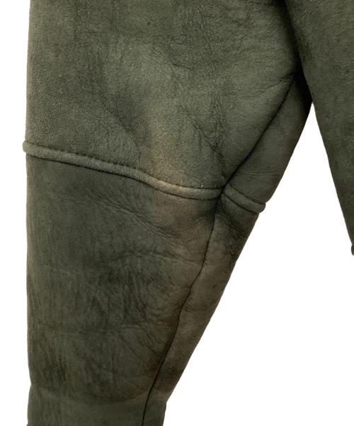 Vallemosso（ヴァッレモッソ）Vallemosso (ヴァッレモッソ) ムートンジャケット 推定90~00 ブラック サイズ:SIZE Lの古着・服飾アイテム