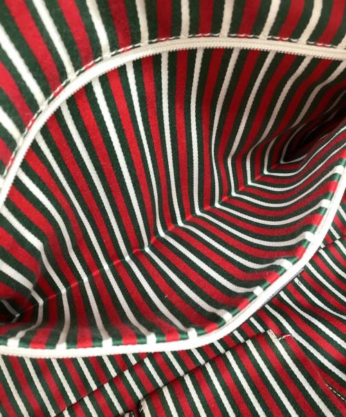 GUCCI（グッチ）GUCCI (グッチ) ニューブリット ハンドバッグ GG ブラックの古着・服飾アイテム